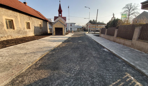 Oprava místní komunikace Bezděčín