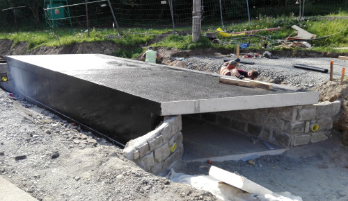 Podlázky, zkapacitnění propustku