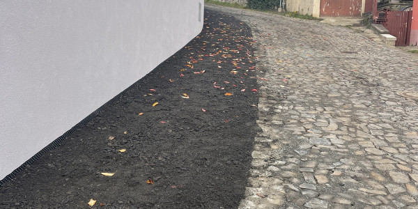 Obnova opěrné zdi Za Kovárnou Dobrovice