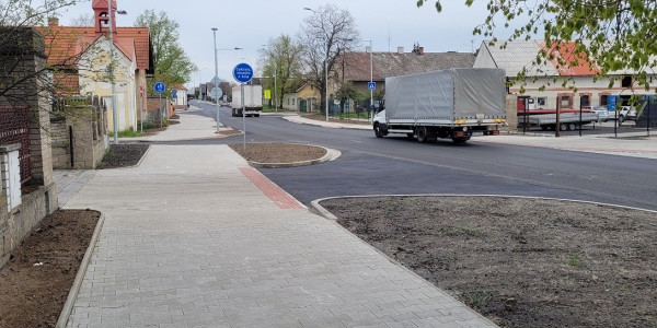 Rekonstrukce ulice Pražskáv Bezděčíně - IIetapa vč. cyklostezky