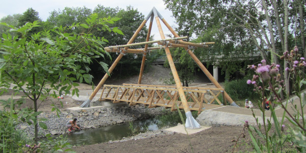 Cyklostezka Klenice, lávka, MB