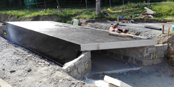 Podlázky, zkapacitnění propustku