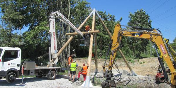 Cyklostezka Klenice, lávka, MB