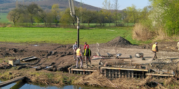 Cyklostezka Klenice, lávka, MB