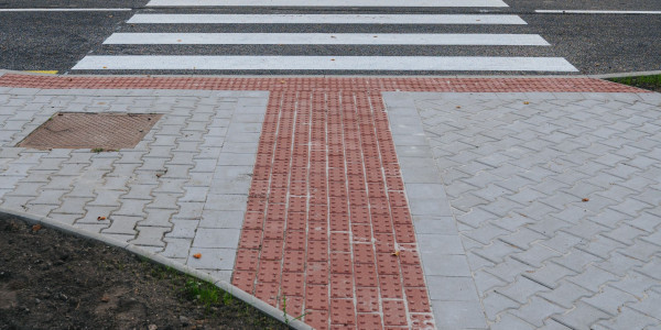 III/2802 Březno rekonstrukce silnice – chodník ve směru na Novou Telib