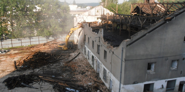 Demolice Lihovaru Mladá Boleslav