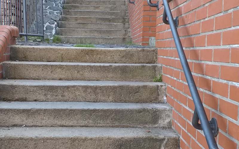 Schodiště ulice Vodkova MB