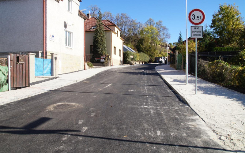 Rekonstrukce ulice V Rokli MB
