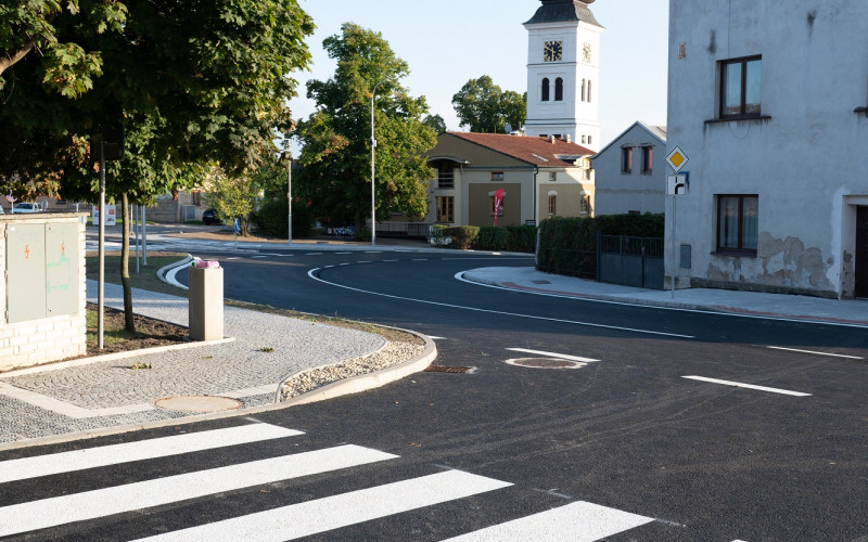 Rekonstrukce místní komunikace ulice Boleslavská, Kosmonosy
