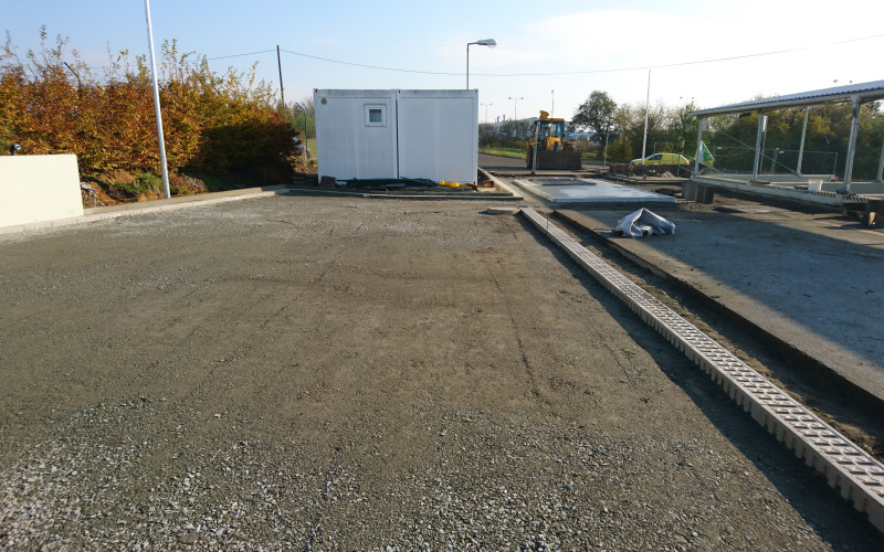 Dobrovice, sběrný dvůr