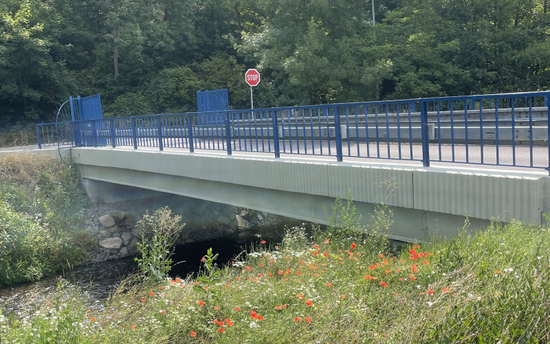 PS Ml. Boleslav, oprava mostu přes náhon MVE Rožátov