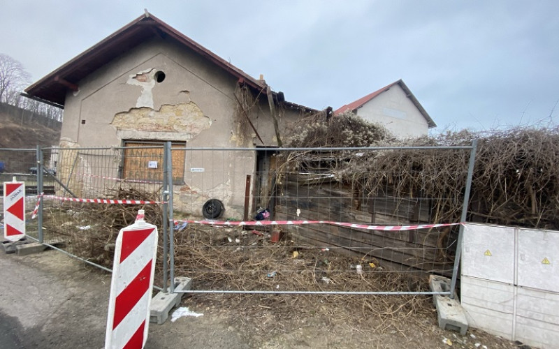 Demolice objektu ČD