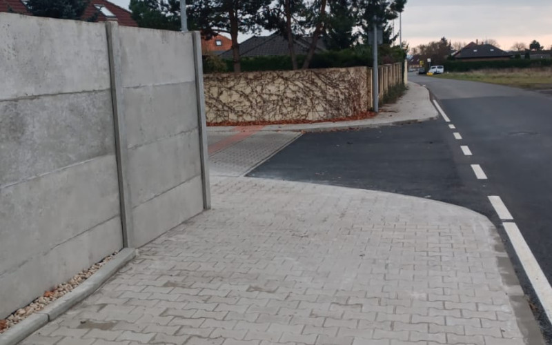 Cyklostezka ve směru Bezděčín - Chrást u Mladé Boleslavi, vč. propojení cyklostezek