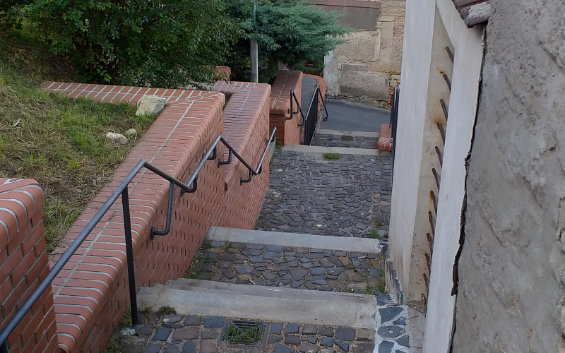 Schodiště ulice Vodkova MB