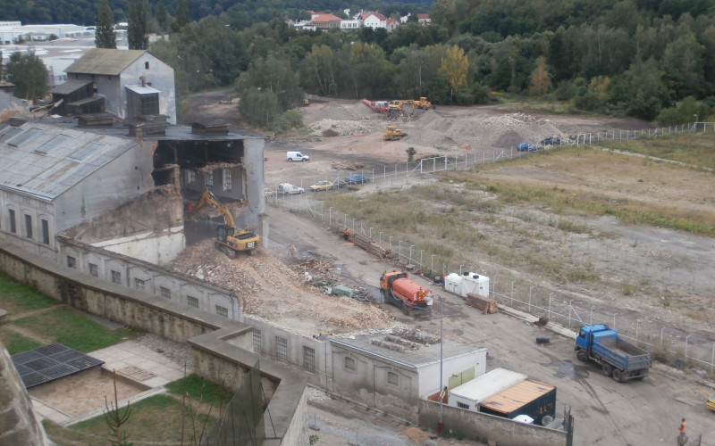 Demolice Lihovaru Mladá Boleslav