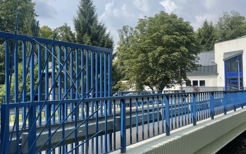 PS Ml. Boleslav, oprava mostu přes náhon MVE Rožátov