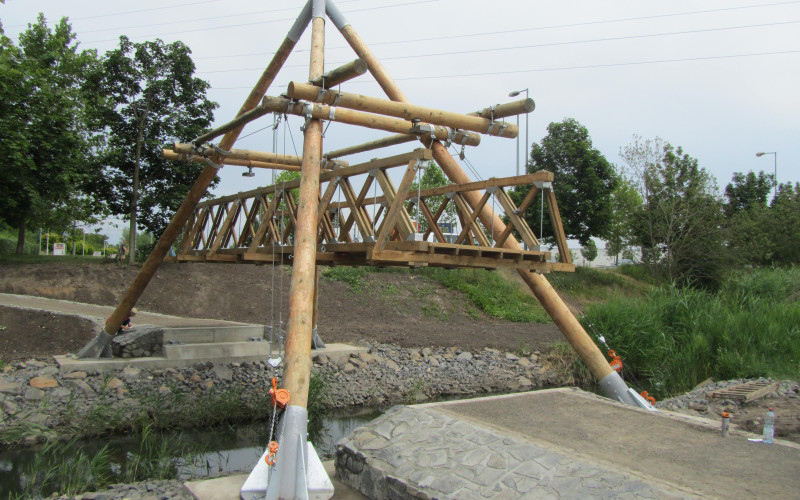 Cyklostezka Klenice, lávka, MB