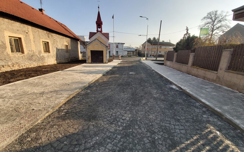 Oprava místní komunikace Bezděčín