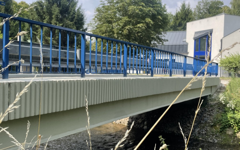 PS Ml. Boleslav, oprava mostu přes náhon MVE Rožátov