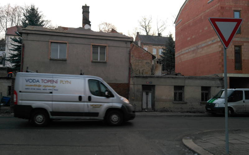 Demolice Ptácká ulice