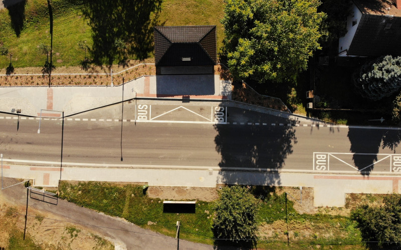 Výstavba a rekonstrukce chodníků Plužná